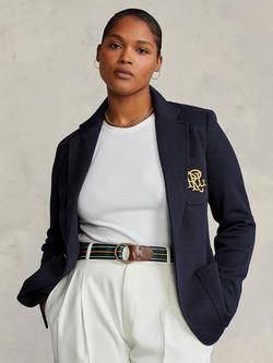 Polo Ralph Lauren Single Button Blazer, Navy, Navy