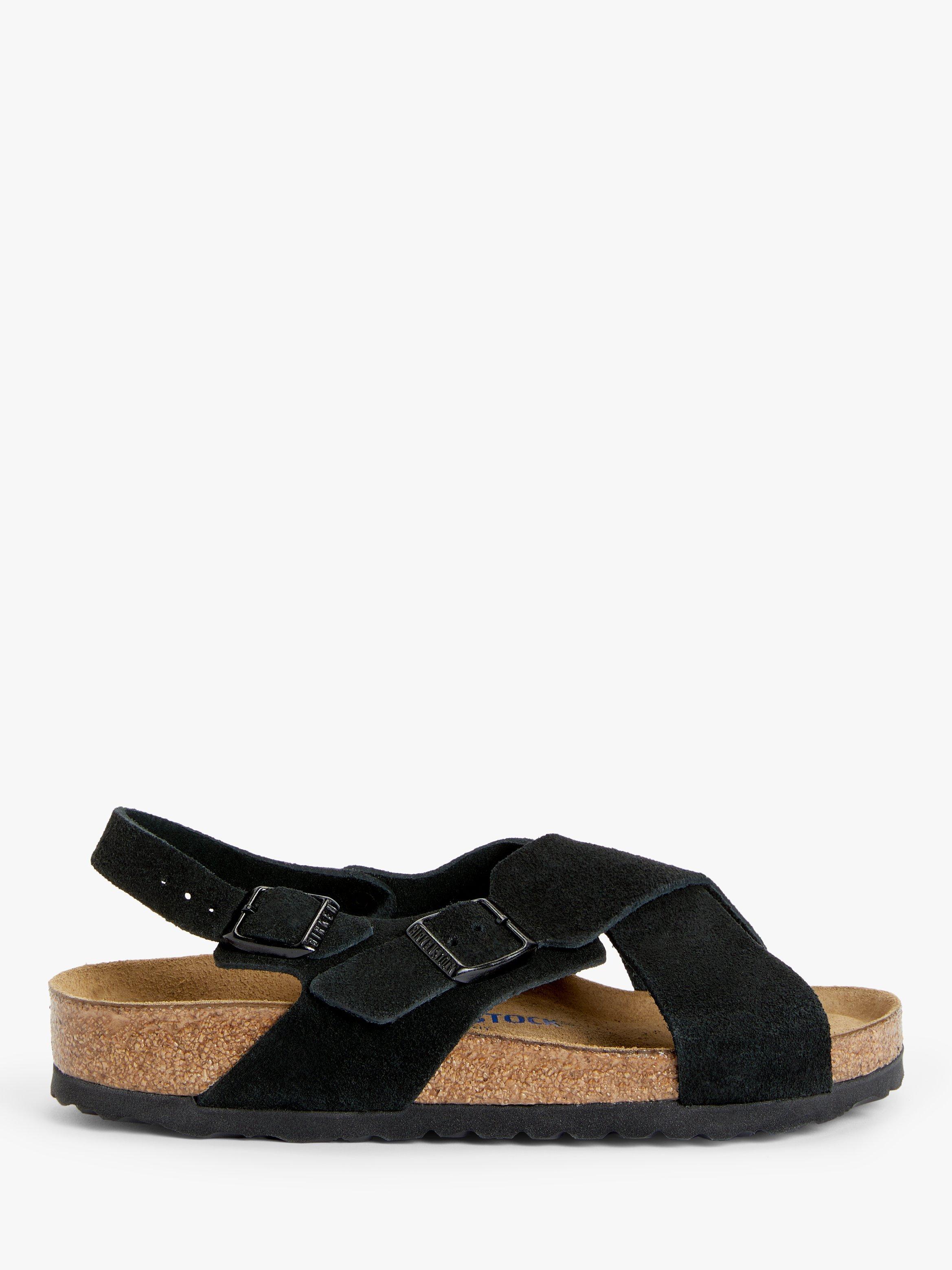 Birkenstock Tulum Suede Cross Strap Sandals