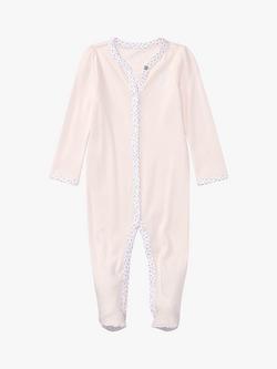 Polo Ralph Lauren Baby Rose Bud Trim Coverall, Delicate Pink, Delicate Pink