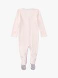 Ralph Lauren Baby Rose Bud Trim Coverall, Delicate Pink