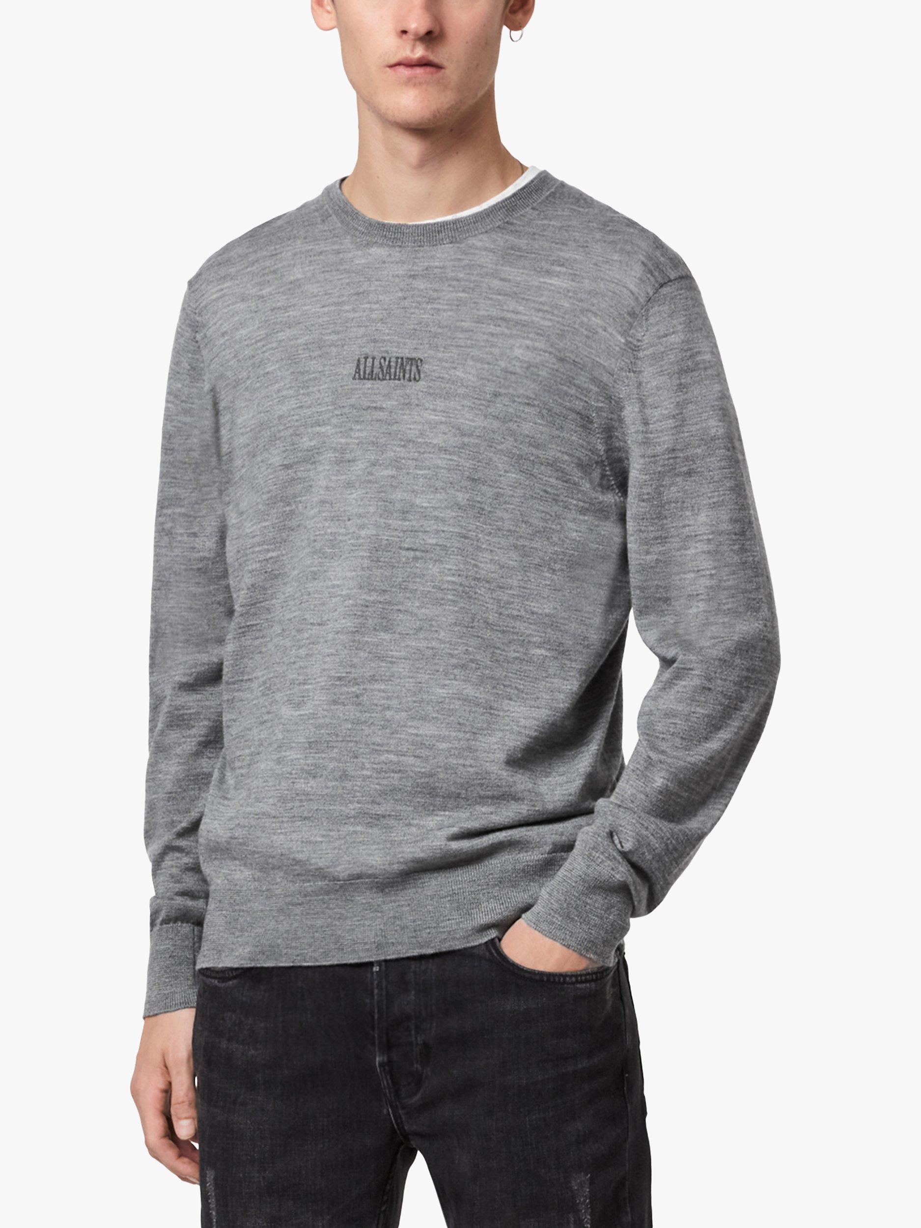 AllSaints State Merino Crew Neck Jumper