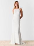 Whistles Lina Lace Wedding Maxi Dress, Ivory