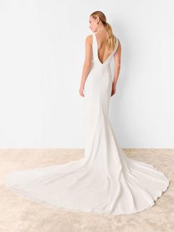 Whistles Billie Wedding Dress, Ivory - view 2, Ivory