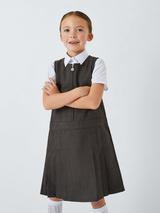 John Lewis Girls' Zip Front School Tunic