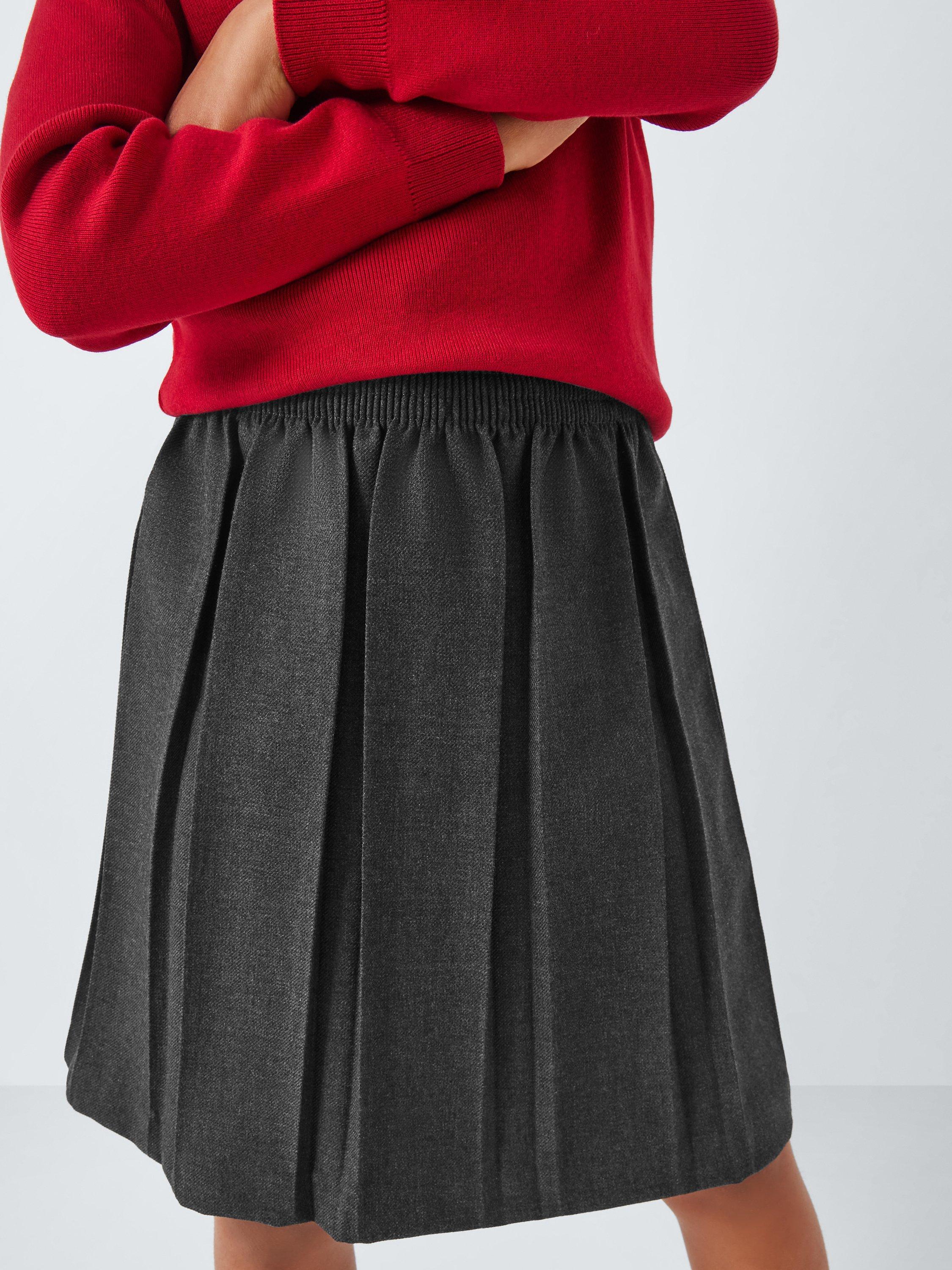 John Lewis Girls Pleated School Skirt