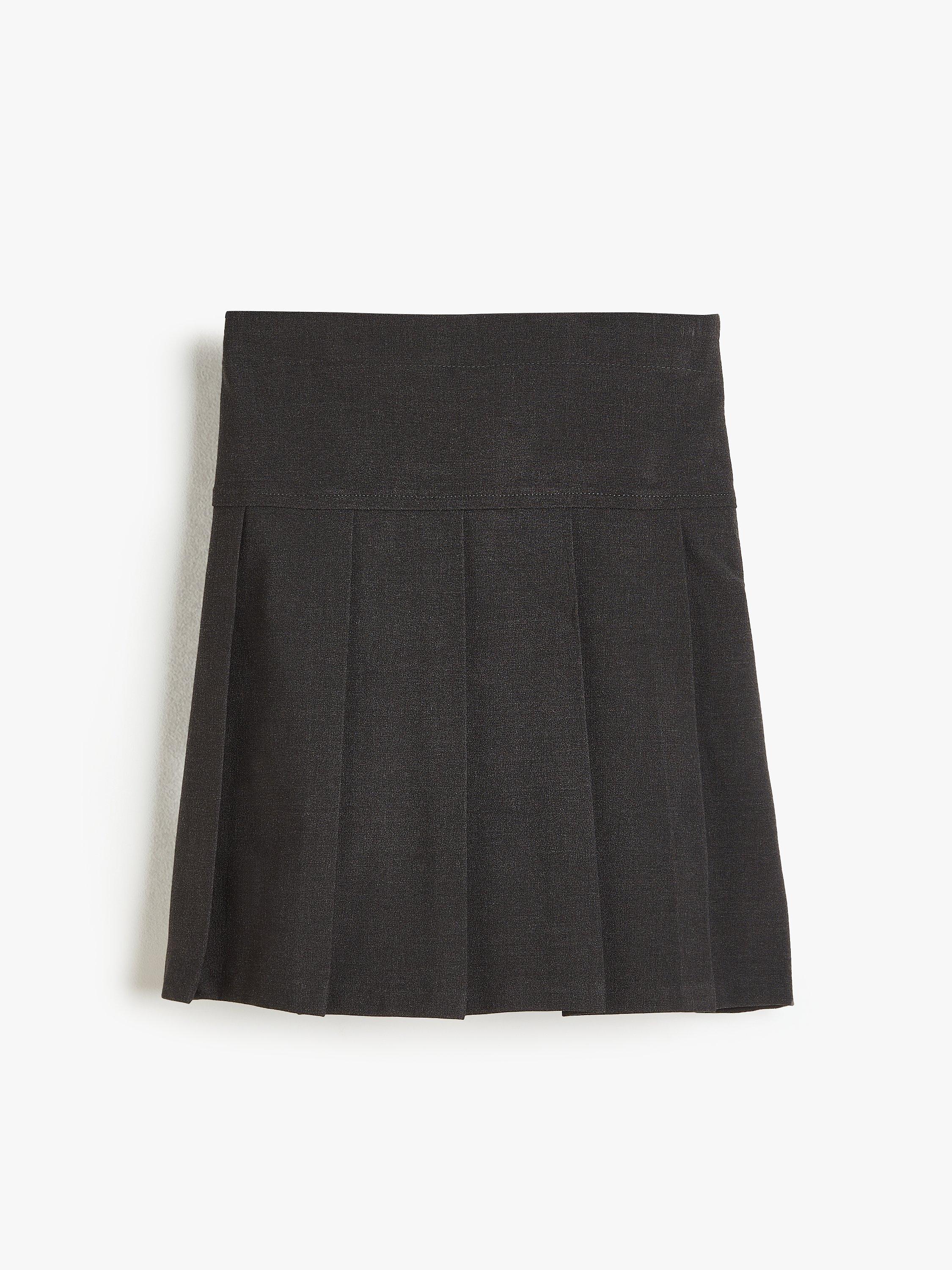 John lewis grey pleated skirt hotsell