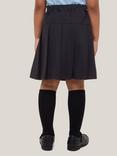 John Lewis Girls' Generous Fit Adjustable Waist Pleated Stain Resistant School Skirt