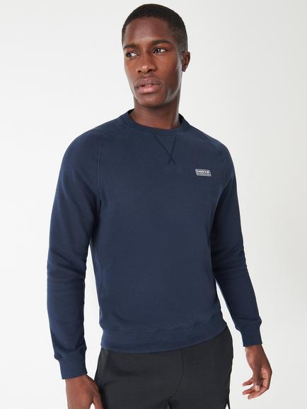 Barbour International Crew Neck Sweatshirt, Navy