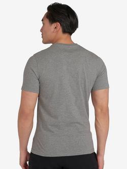 Barbour International Small Logo T-Shirt - view 2, Anthracite Marl