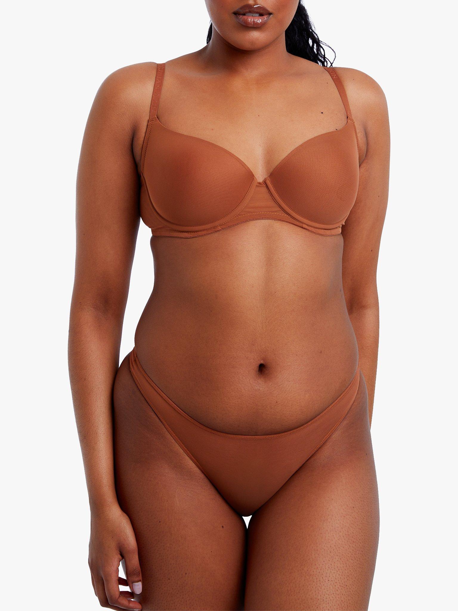 Nubian Skin T-Shirt Bra, Caramel, 34FF
