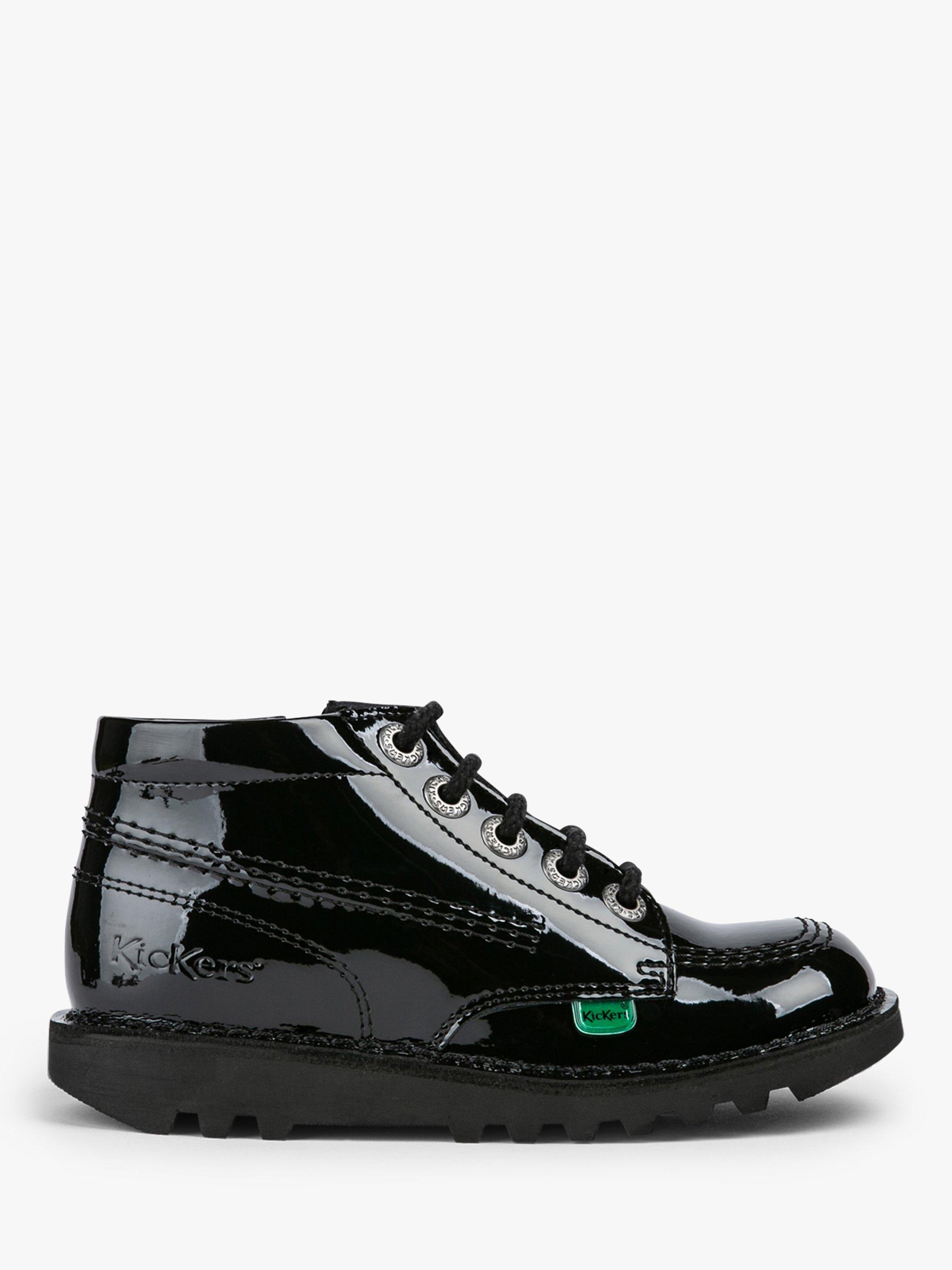 Kickers Kids' Kick Hi Zip Leather Boots