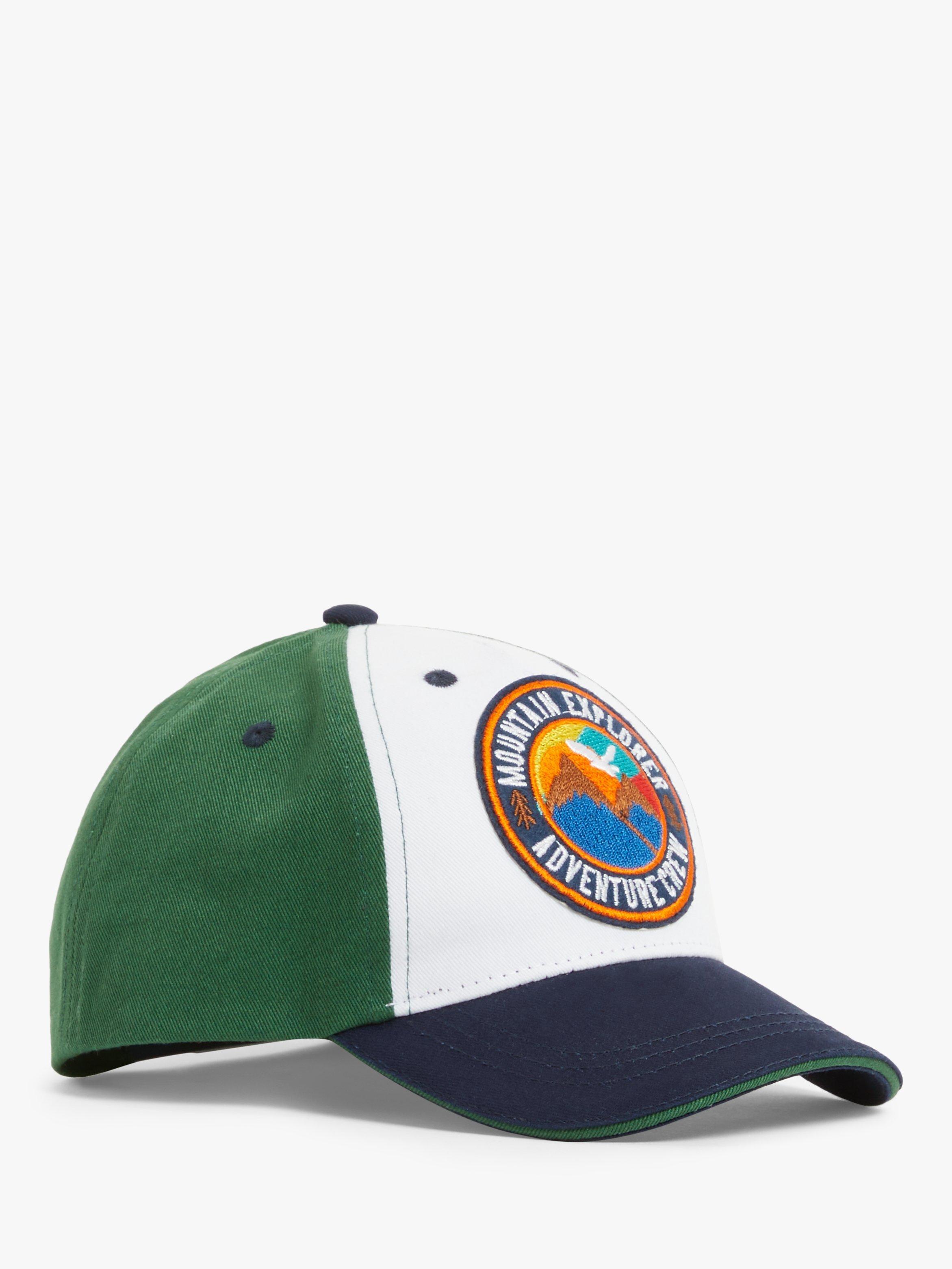 John Lewis & Partners Kids' Mountain Explorer Baseball Cap, Multi