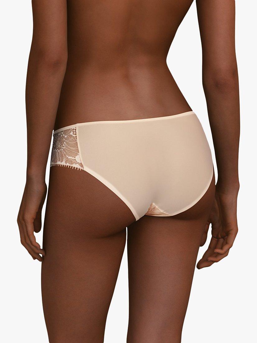 Product image 2 of 3, which shows Chantelle Day To Night Bikini Knickers, Golden Beige, S
