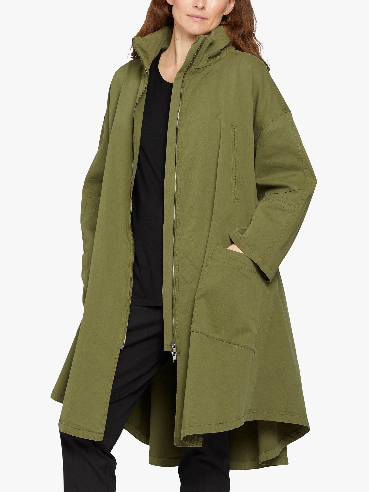Masai Copenhagen Trixi Twill Coat, Olive
