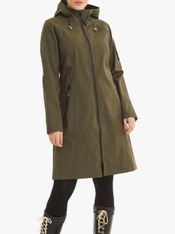 Ilse Jacobsen Hornbæk Long Utility Raincoat, Khaki