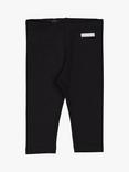 Polarn O. Pyret Baby GOTS Organic Cotton Leggings, Black