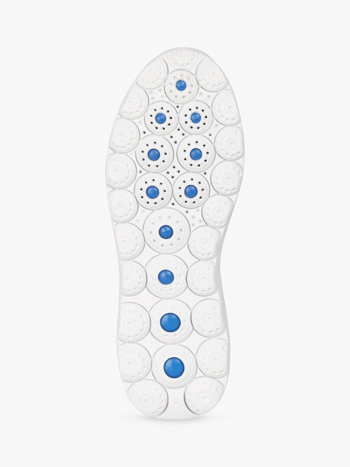 Product image 7 of 7, which shows Geox Women's Spherica Lace Up Trainers, Red, 4