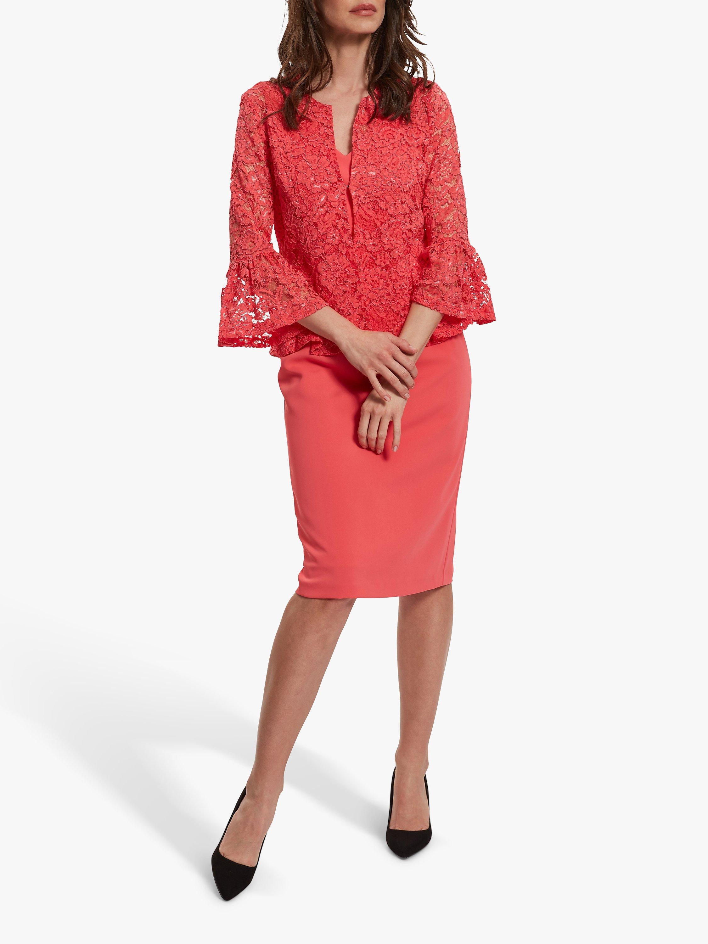 Gina Bacconi Kate Corded Lace Bolero Jacket