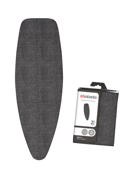 Brabantia Perfect Fit Ironing Board Cover, Denim Black - view 2, Denim Black