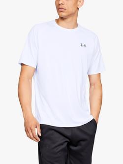 Under Armour Tech 2.0 Short Sleeve Gym Top, White