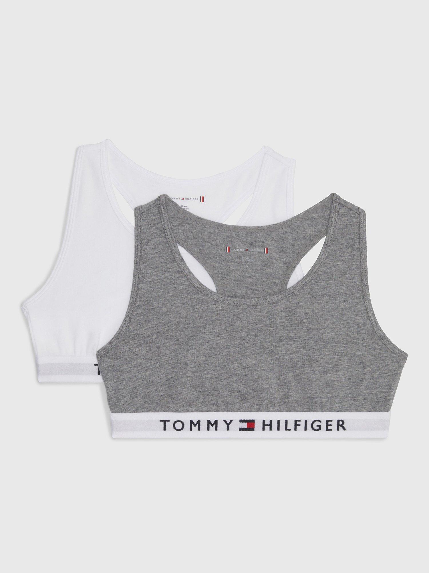 Tommy Hilfiger Children's Tommy Original Bralette's, Pack of 2