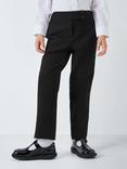 John Lewis Girls' Adjustable Waist Button School Trousers