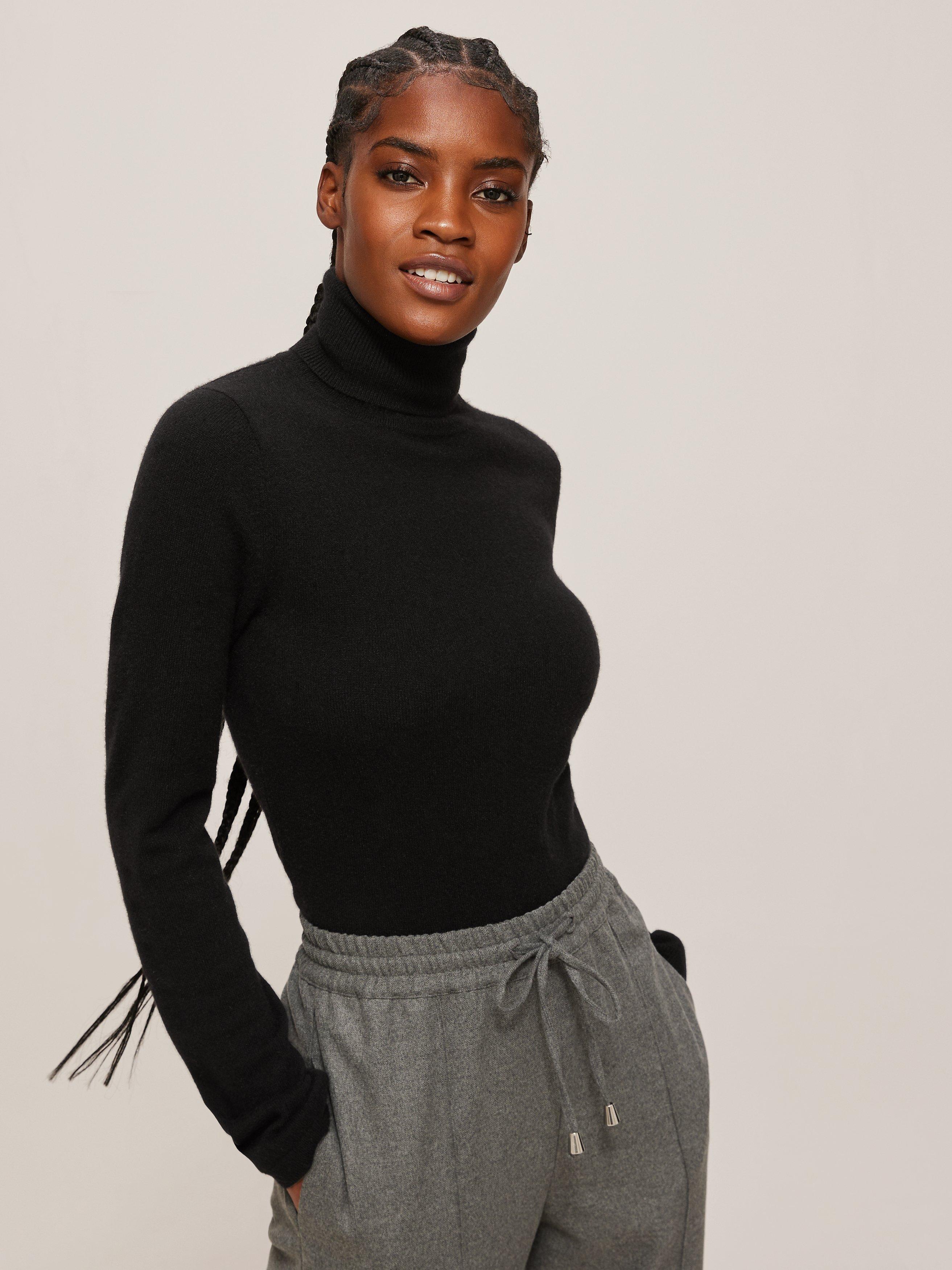 John Lewis Cashmere Roll Neck Jumper