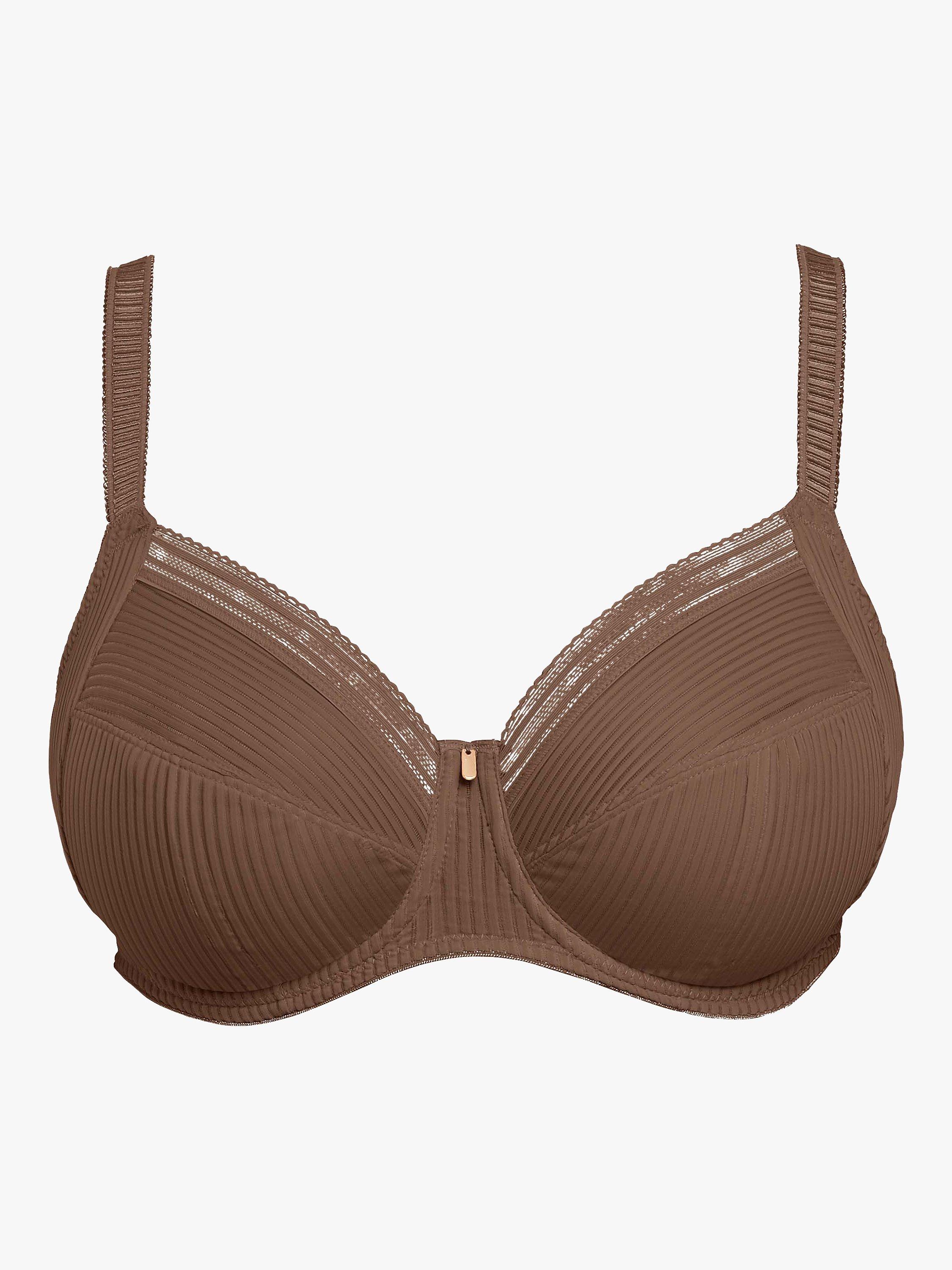 Product image 3 of 3, which shows Fantasie Fusion Full Cup Bra, Coffee Roast, 30D