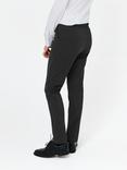 John Lewis Girls' Adjustable Waist Slim Leg School Trousers, Grey