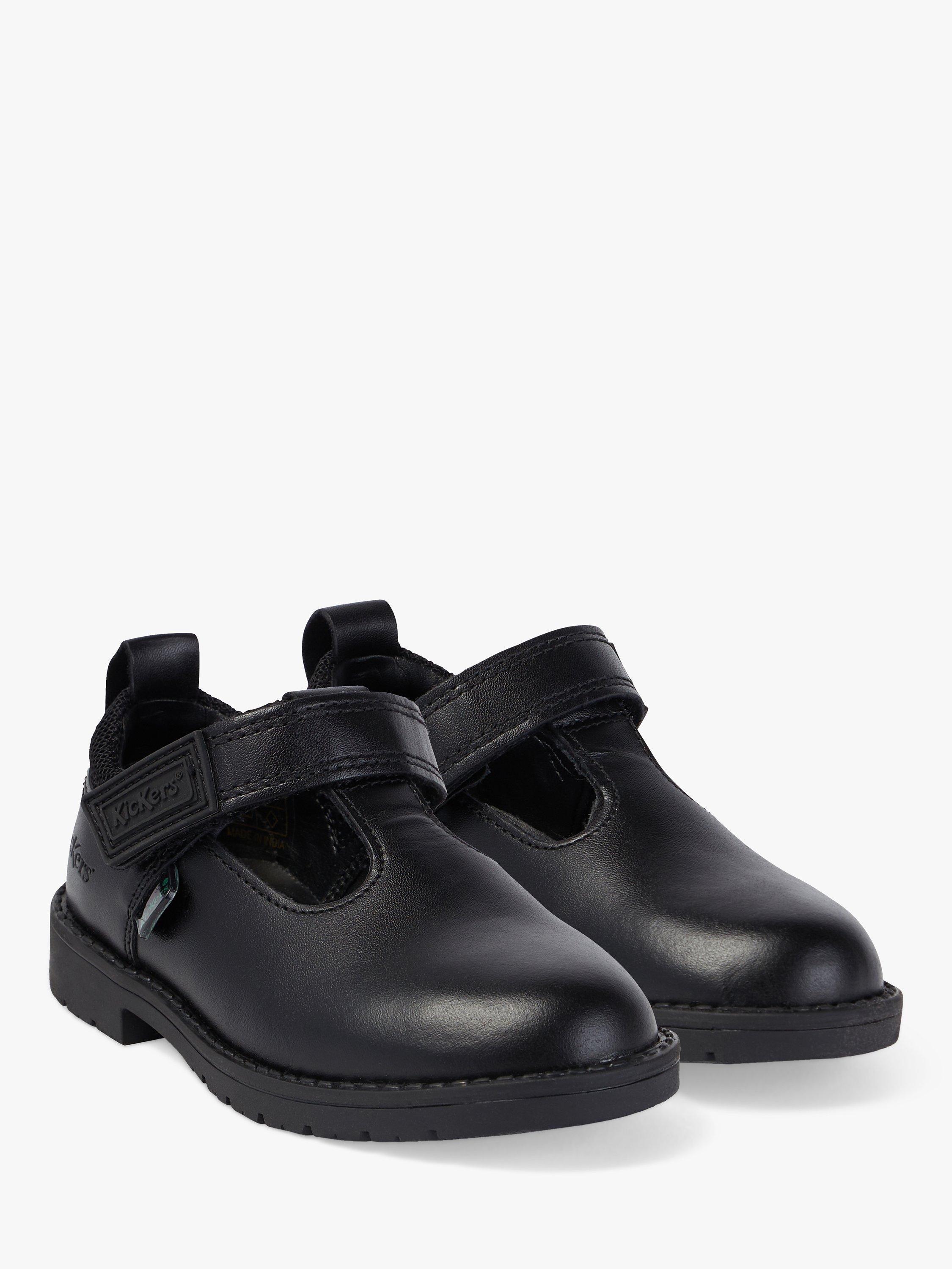 Kickers Kids Lachly T Bar Mary Jane School Shoes
