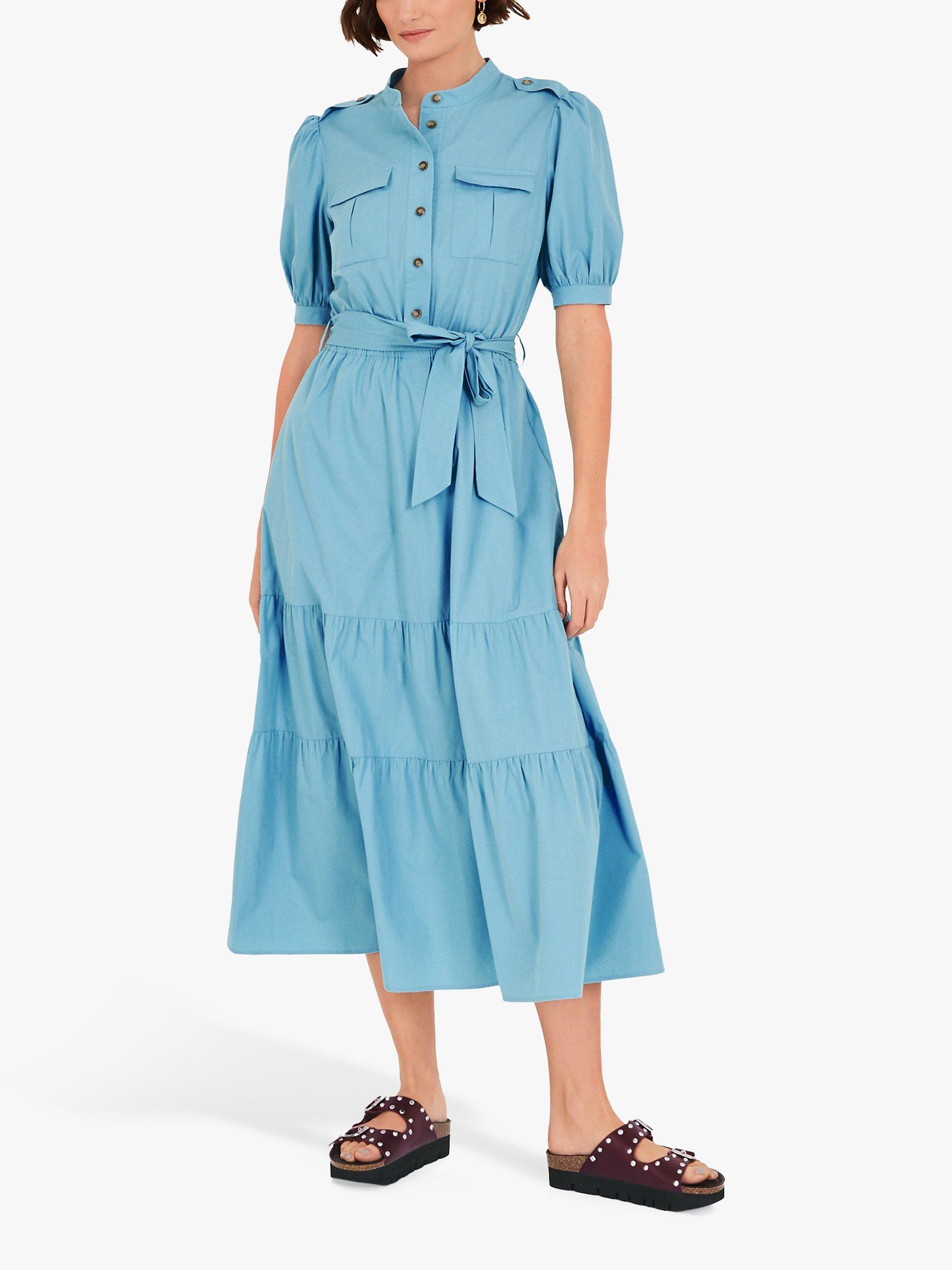 HUSH Trudy Utility Midi Dress