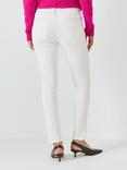 FRAME Le Garcon Boyfriend Jeans, White