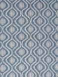 John Lewis Trellis Ikat Weave Pair Lined Eyelet Curtains