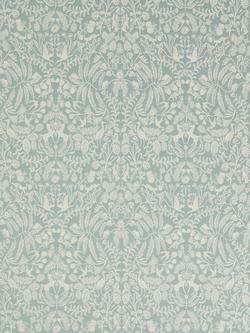 John Lewis Woodland Fable Weave Pair Lined Pencil Pleat Curtains - view 2, Sage