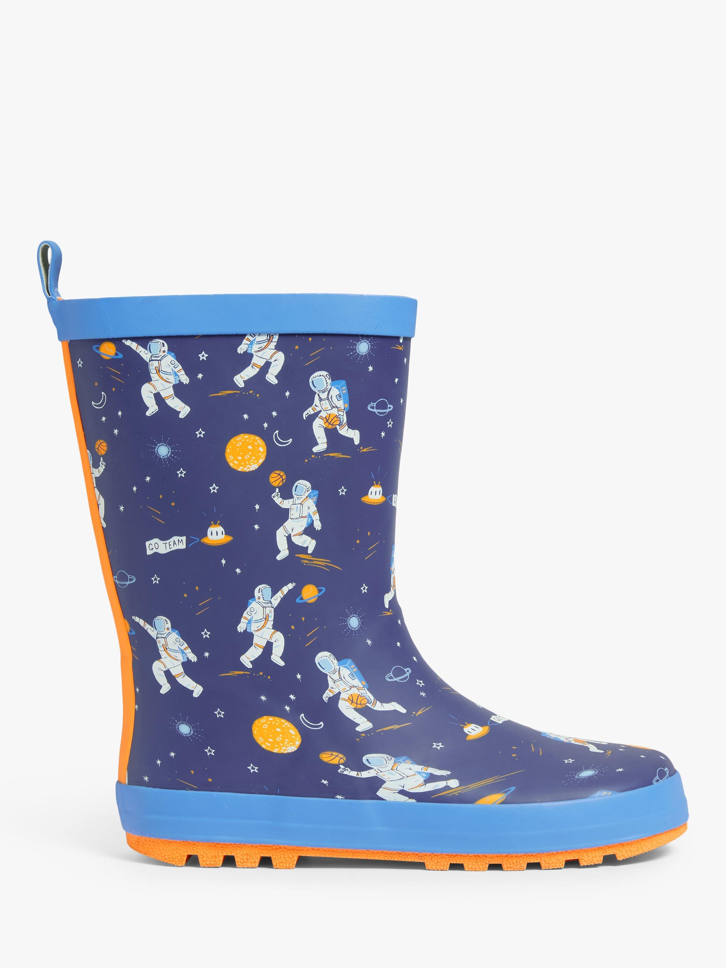 John Lewis Kids' Astronaut Wellington Boots