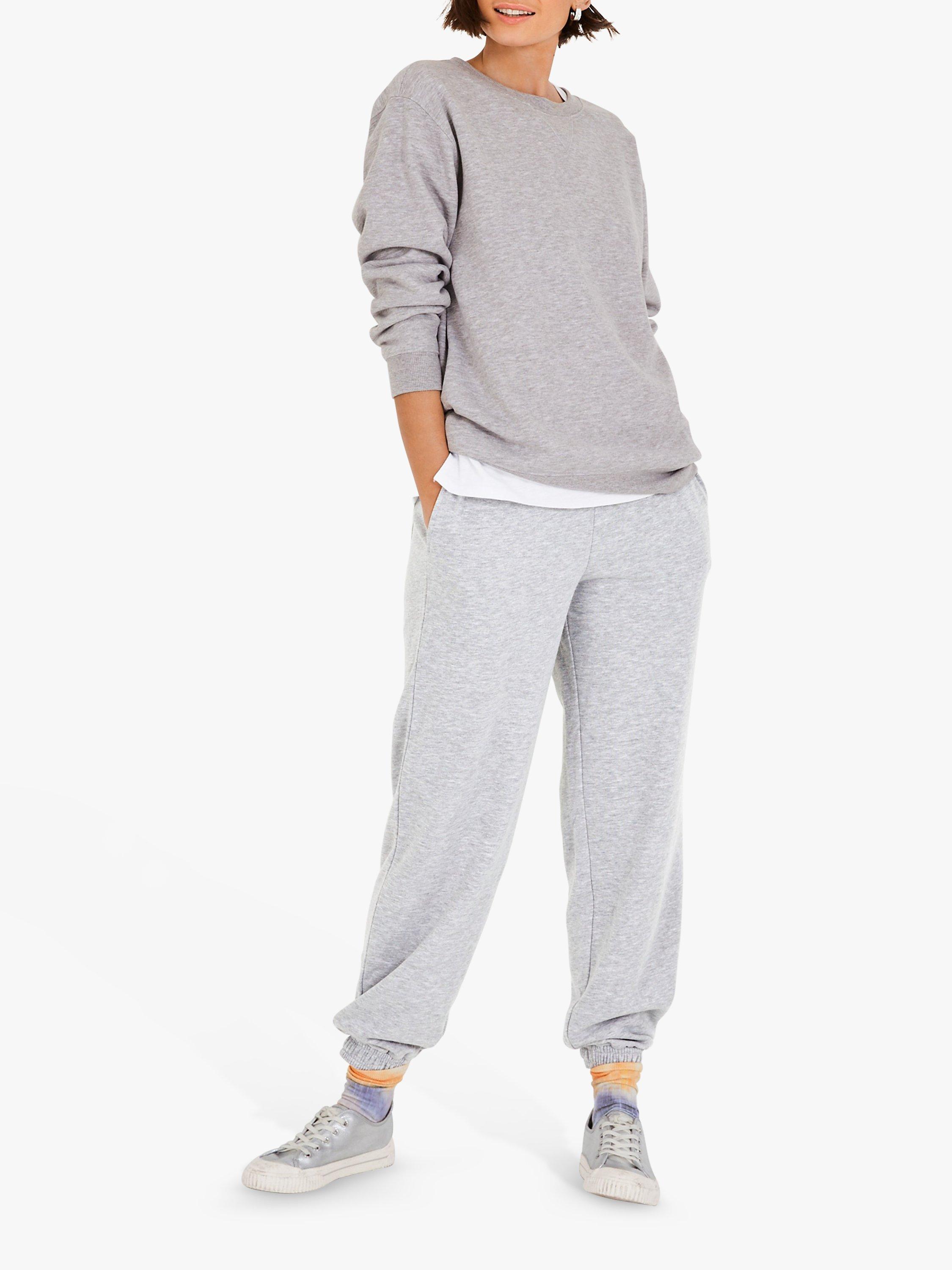 HUSH Dani Sweatshirt, Grey Marl