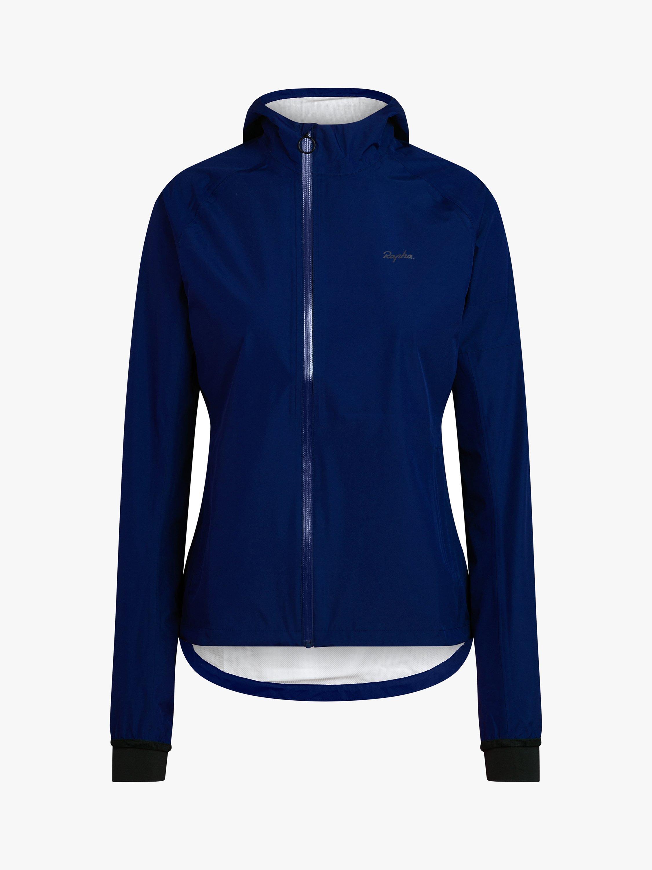 Rapha Commuter Women's Waterproof Cycling Jacket, Navy