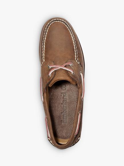 Timberland Classic Boat Shoes, Brown - view 2, Med Brown