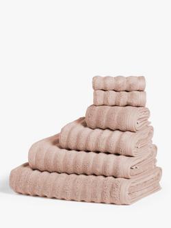 John Lewis Luxury Spa Towels containing TENCEL™ Modal, Plaster