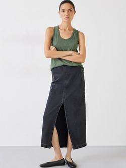 HUSH Organic Cotton Tank Top - view 2, Khaki