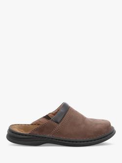 Josef Seibel Max Suede Leather Slip On Mules - view 2, Brasil