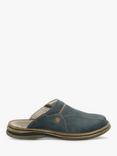 Josef Seibel Klaus Leather Slip On Mules, Blue