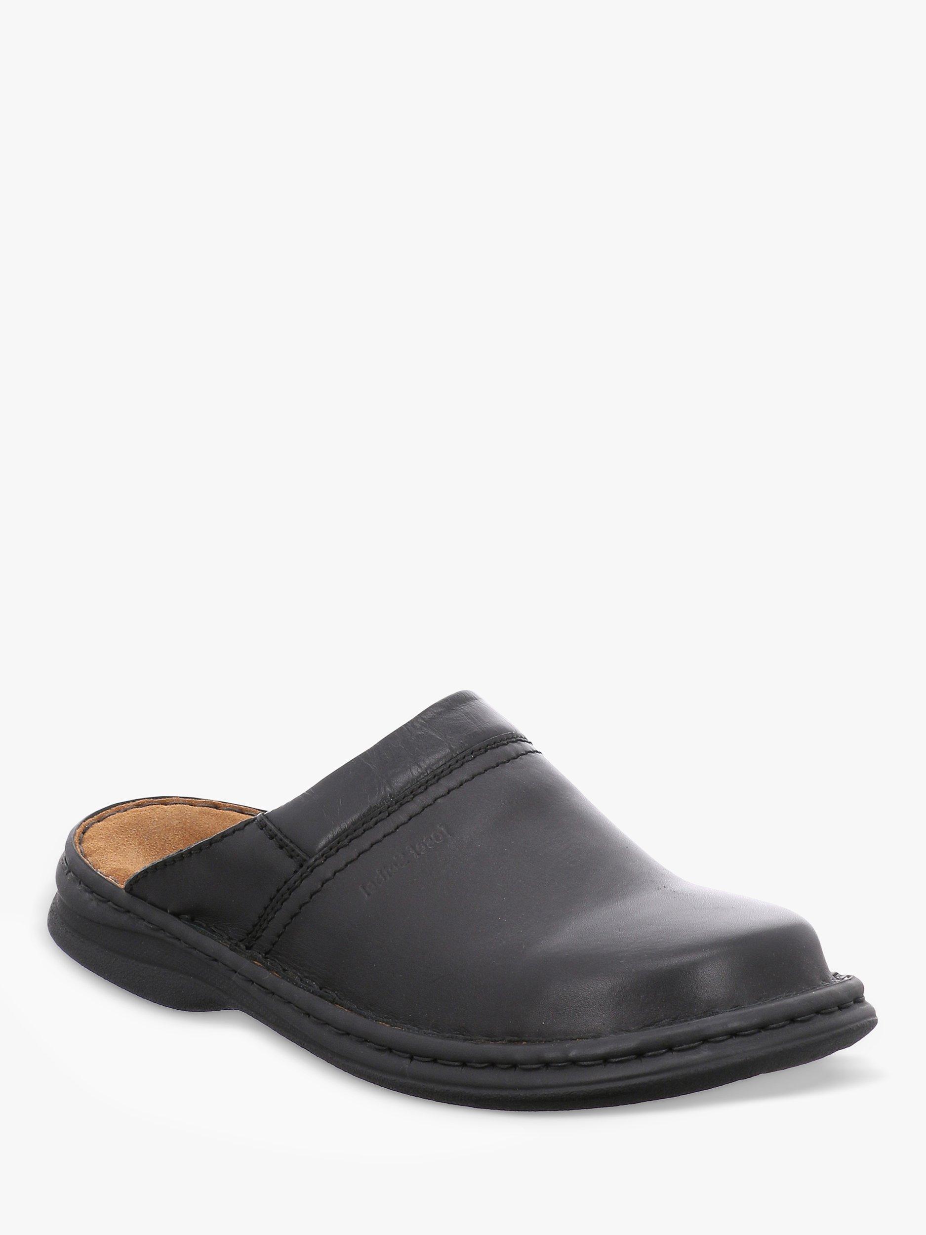 Product image 3 of 5, which shows Josef Seibel Max Leather Slip On Mules, Black, 6.5