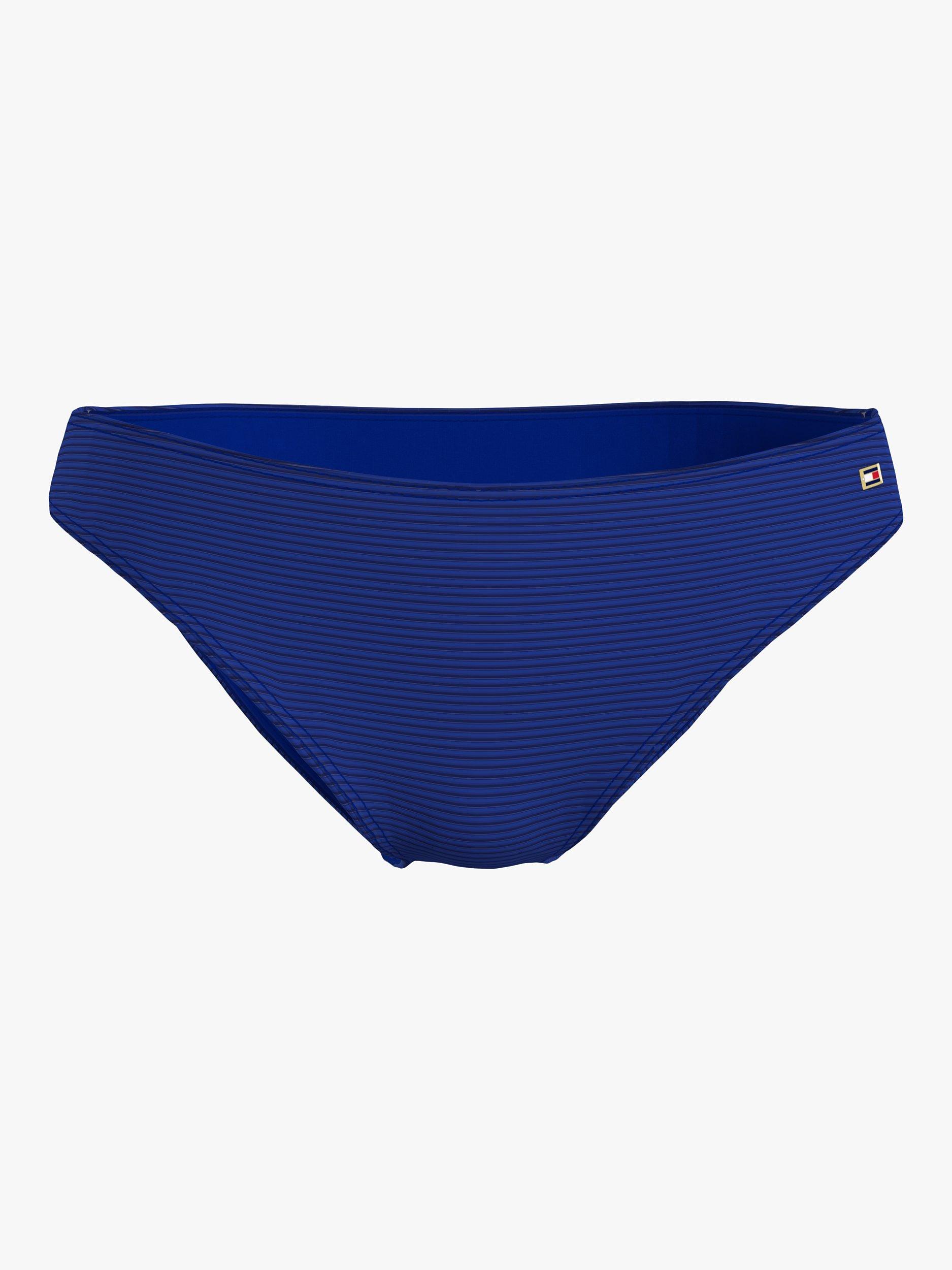 Tommy Hilfiger Textured Bikini Bottoms, Sapphire Blue