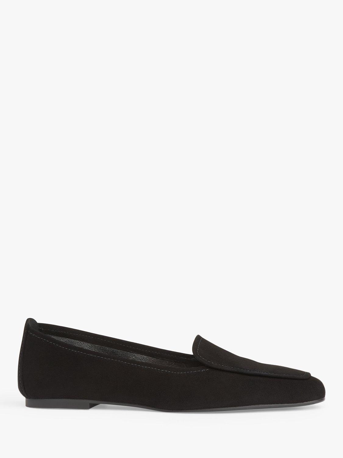 L.K.Bennett Tina Suede Loafers, Black
