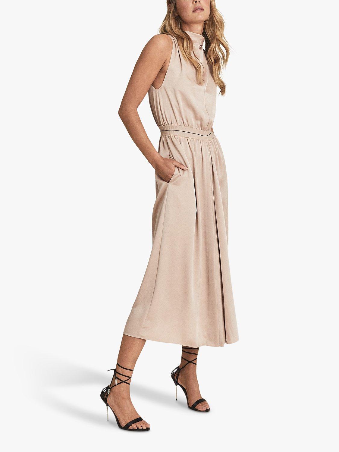 Reiss Marca Midi Dress, Blush