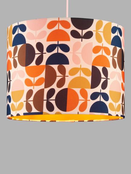 Orla Kiely Tile Lampshade, Multi, Multi