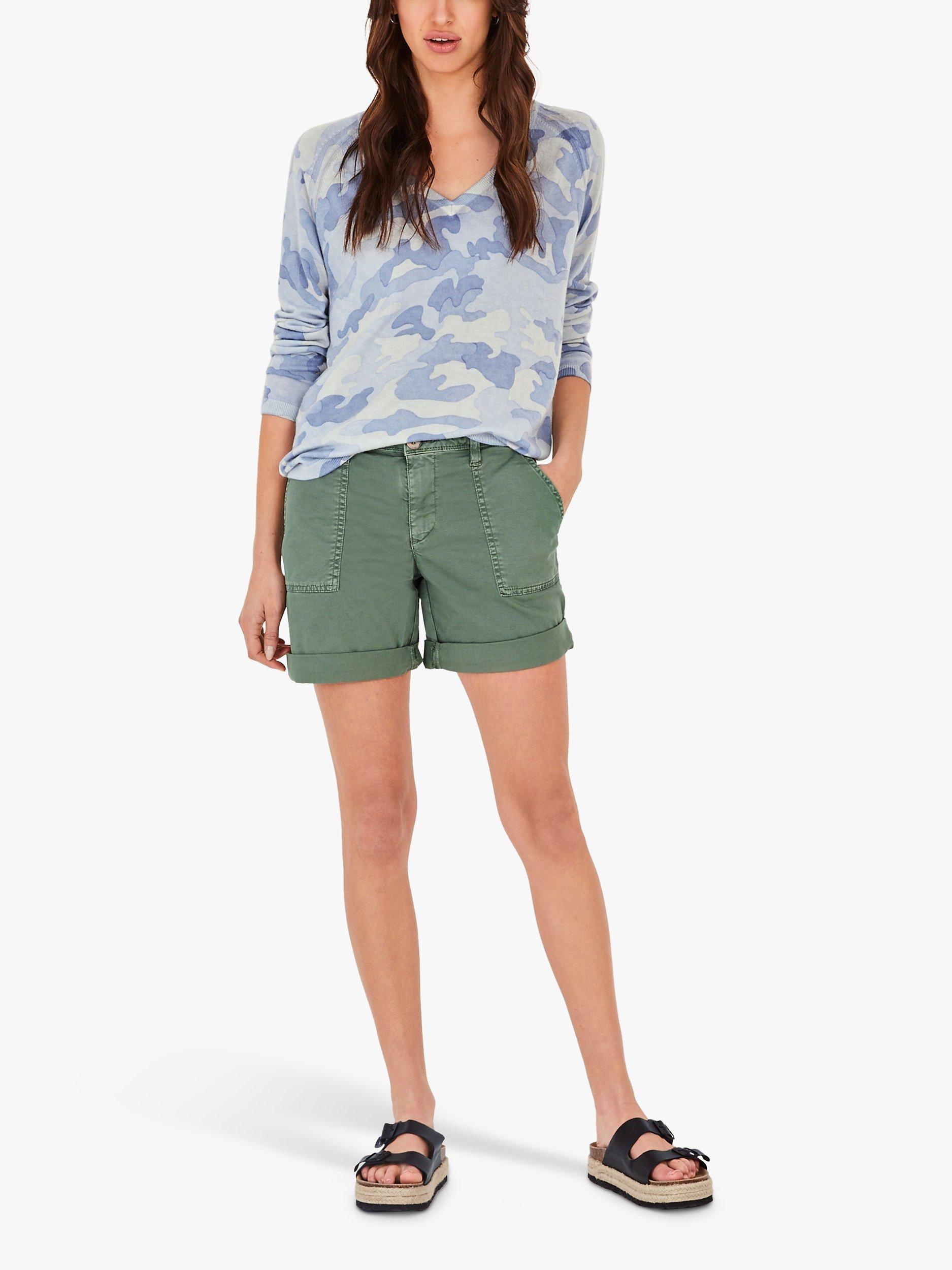 HUSH Chino Shorts, Washed Green