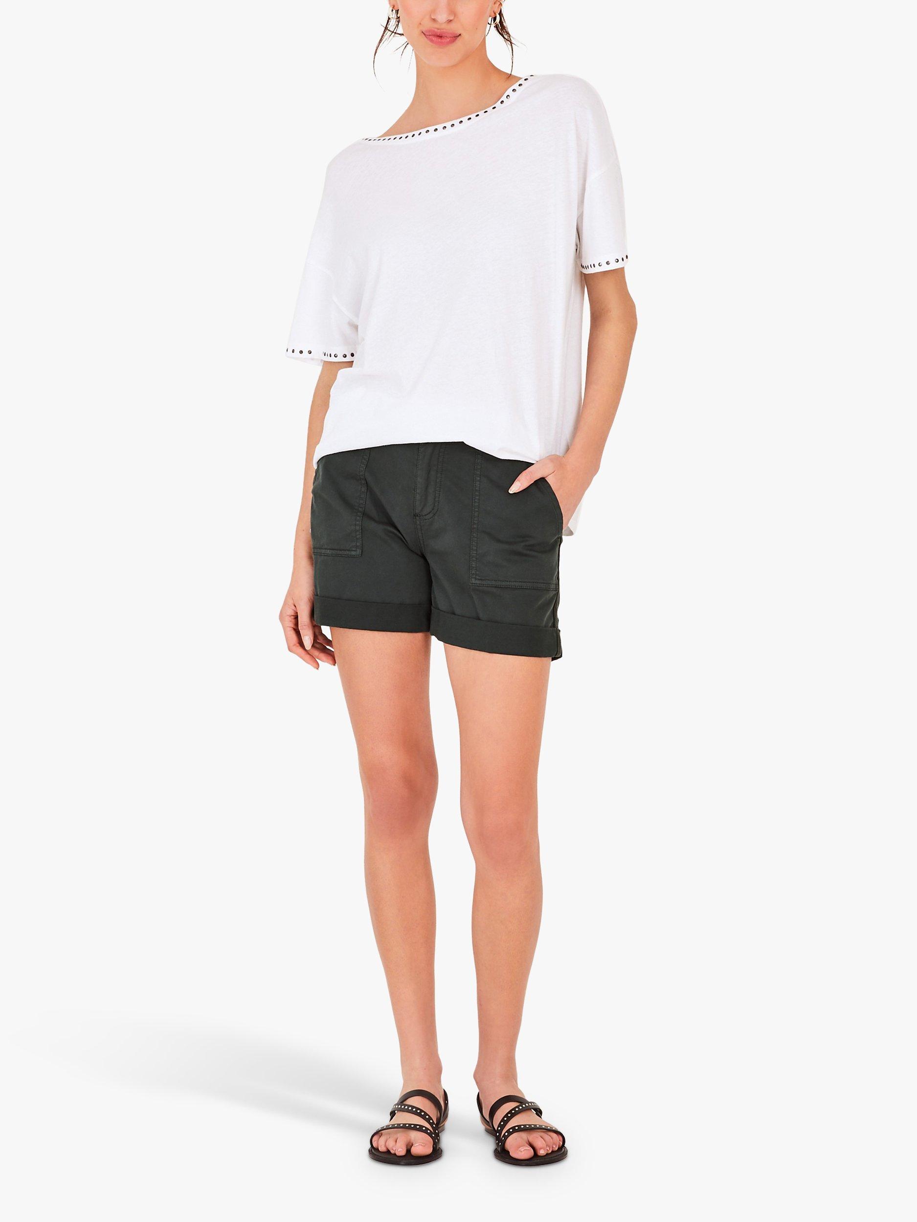HUSH Chino Shorts, Washed Black