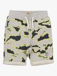 Timberland Baby Camouflage Print Fleece Bermuda Shorts, Multi